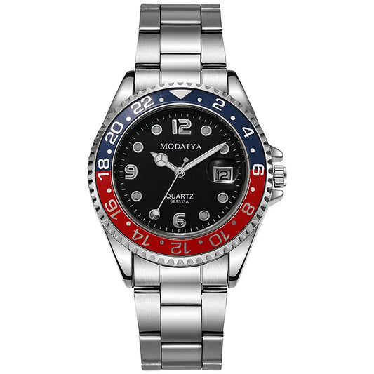 Relogio Masculino Luxury Military Full Steel Quartz Clock Men